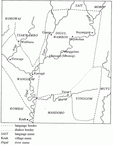 Ndumut map